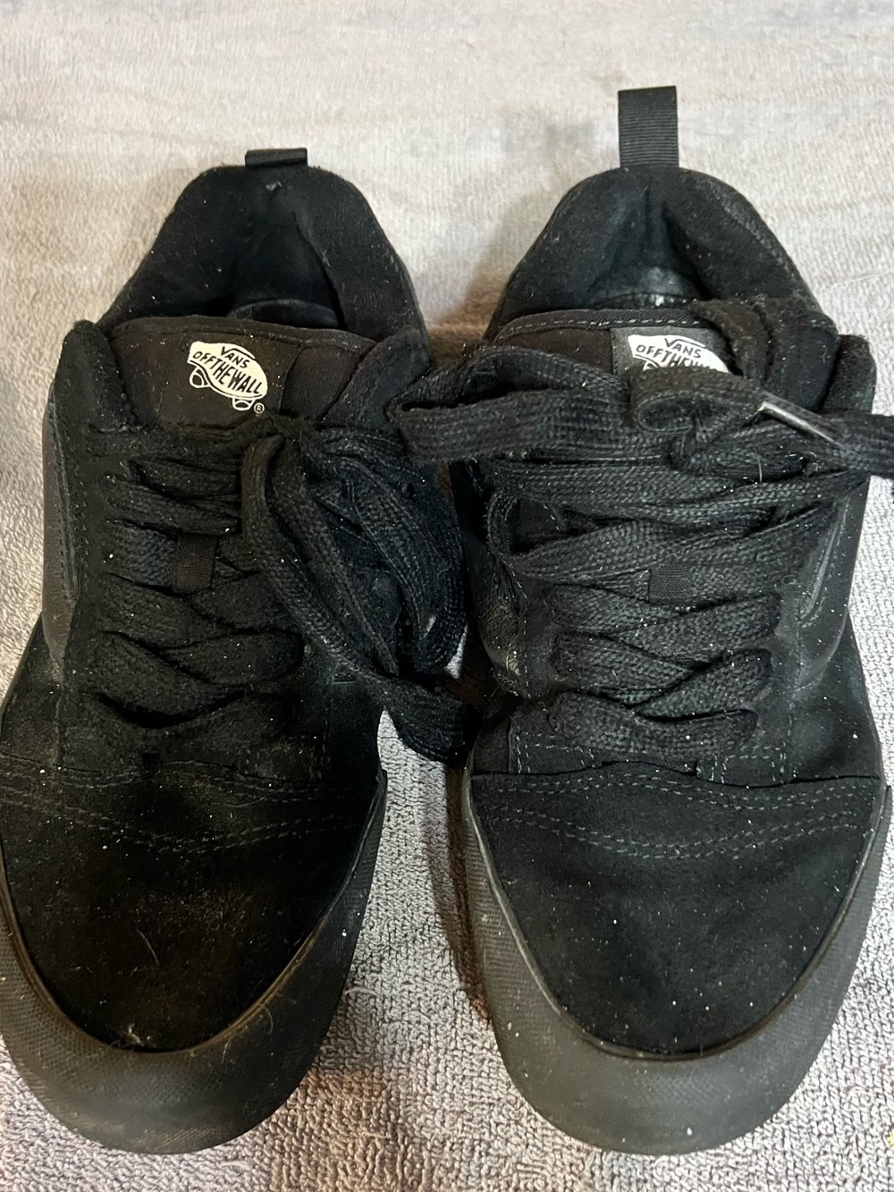 Vans Black Low-Top Skate Sneakers